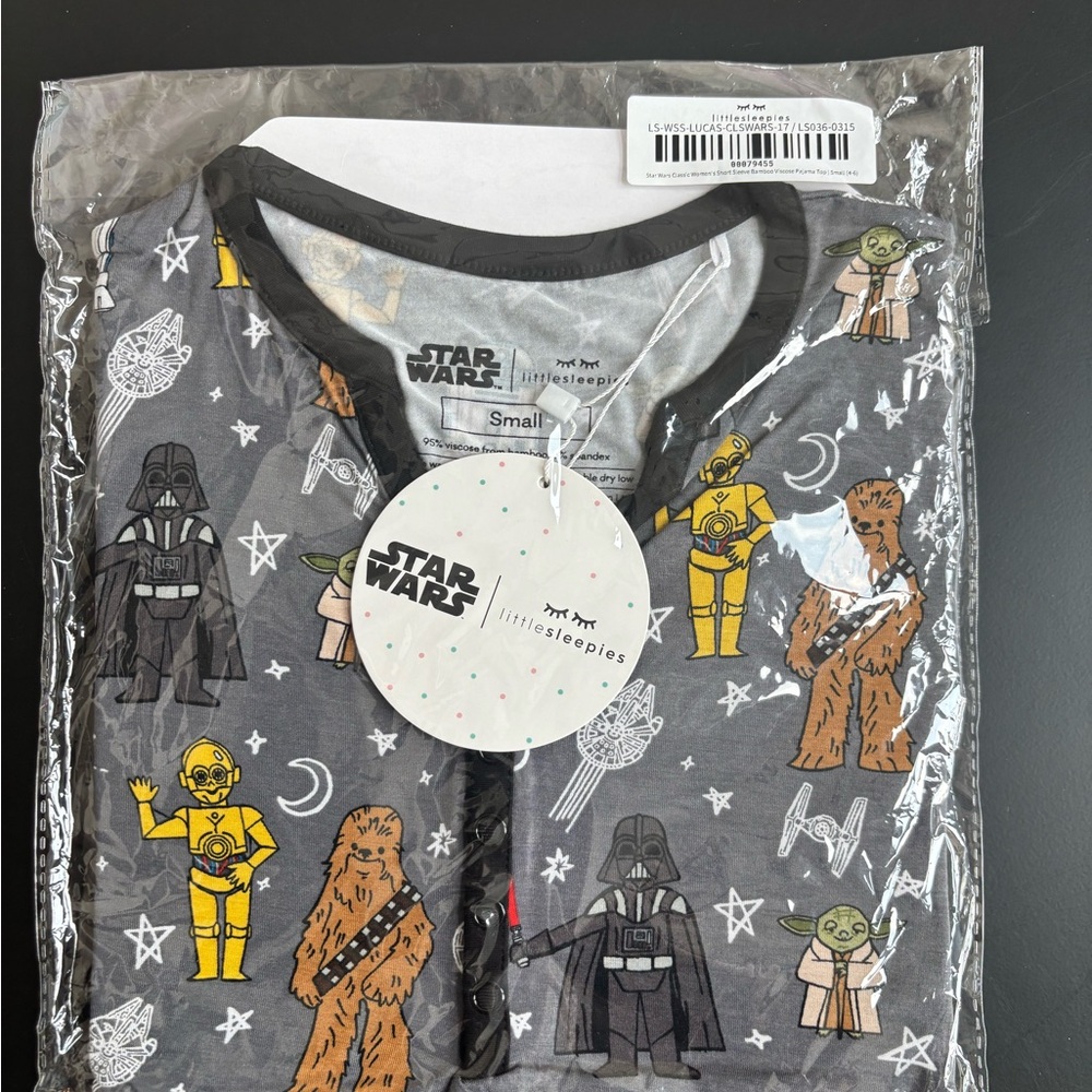 Little Sleepies Star Wars Pajama Set NEW IN PACKAGING